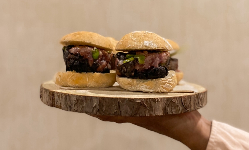 bocadillo de "Blanc i Negre"
