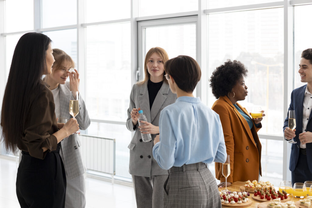 Organizar un evento en la oficina